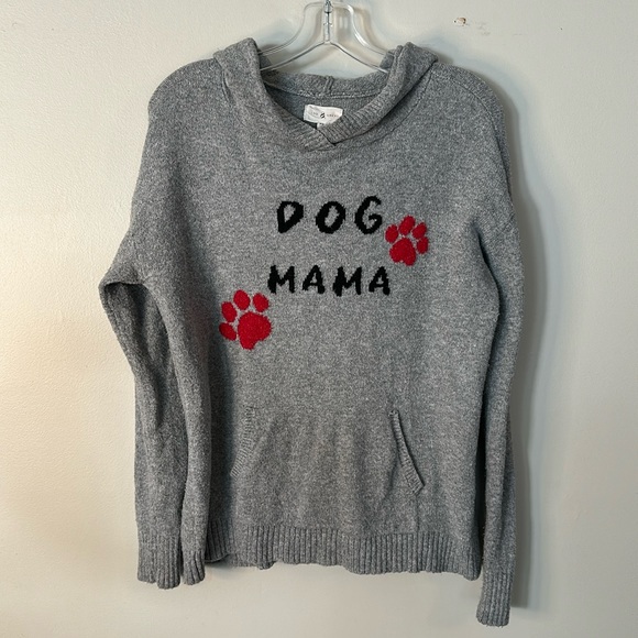 LOFT Dog Mama Hooded Sweater - Picture 4 of 9